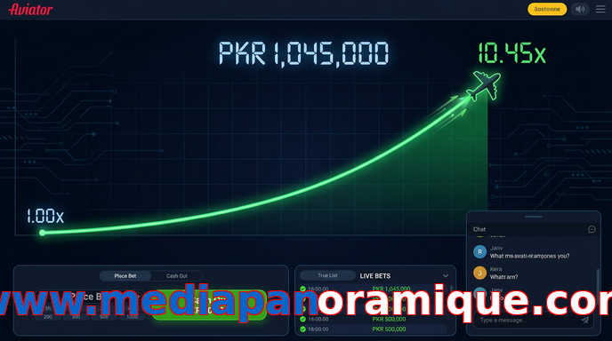 Main screen of Www.mediapanoramique.com aviator page for PK players