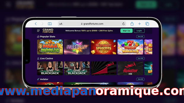 Main screen of Www.mediapanoramique.com ios page for PK players