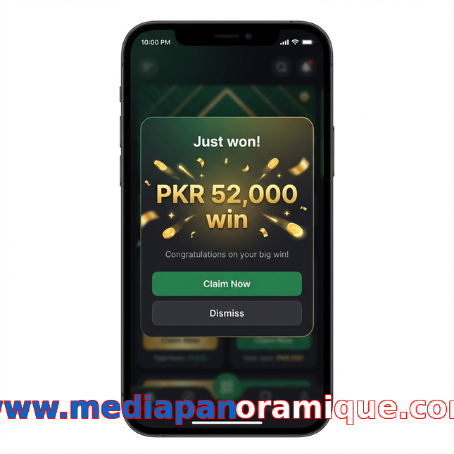 Main screen of Www.mediapanoramique.com win page for PK players